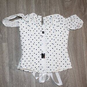 Polkadot Corset Top